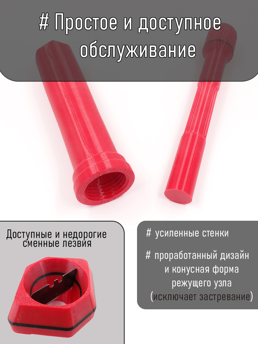 Резак для бойлов 20мм