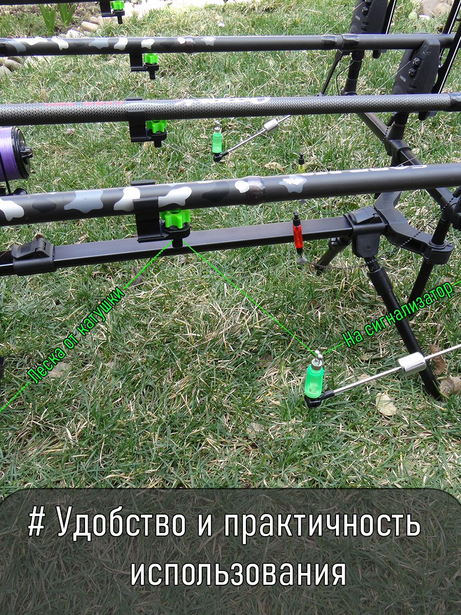 Клипса держатель лески для удочки